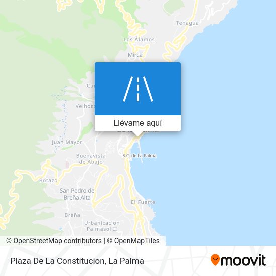 Mapa Plaza De La Constitucion