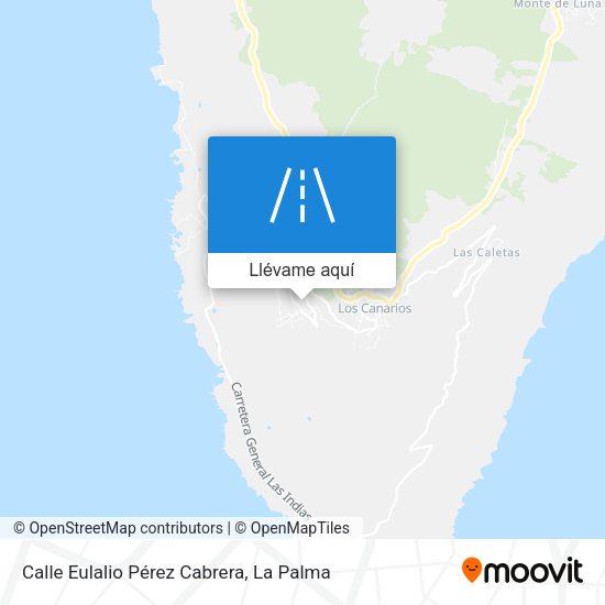 Mapa Calle Eulalio Pérez Cabrera