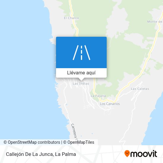 Mapa Callejón De La Junca