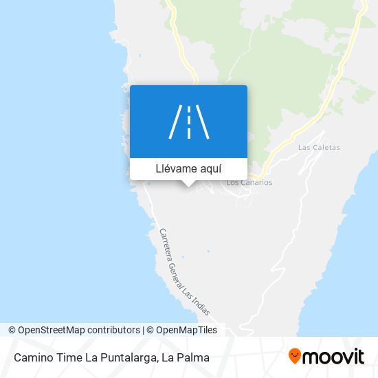 Mapa Camino Time La Puntalarga
