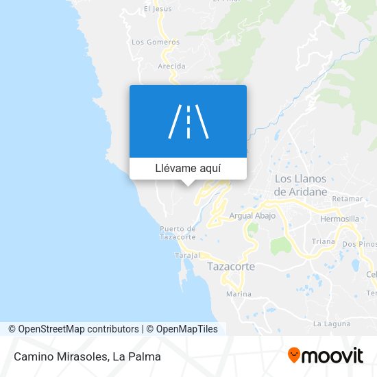 Mapa Camino Mirasoles