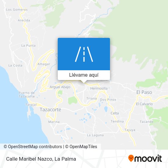 Mapa Calle Maribel Nazco