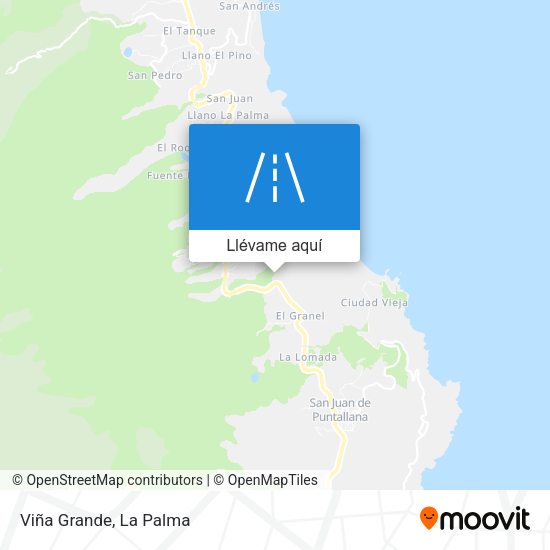 Mapa Viña Grande