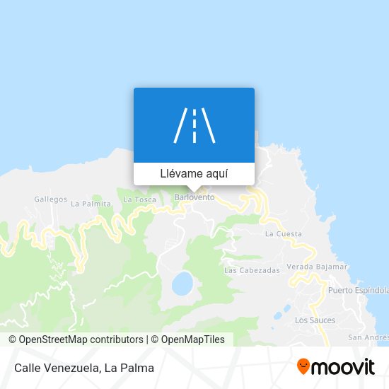 Mapa Calle Venezuela