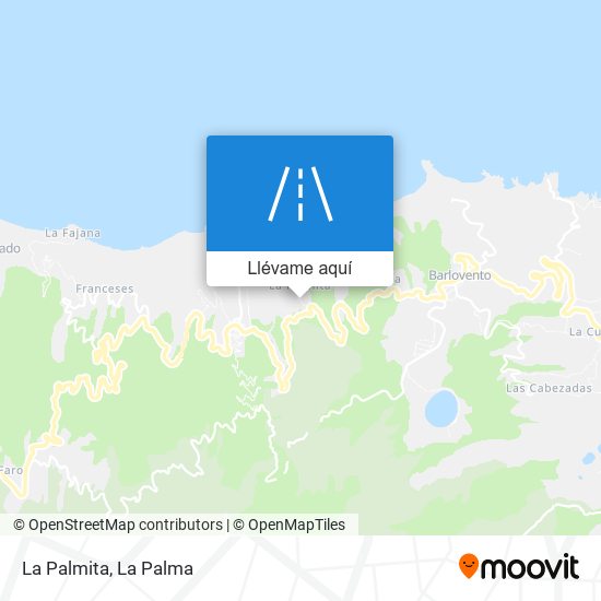 Mapa La Palmita