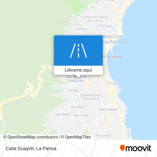 Mapa Calle Guayrín