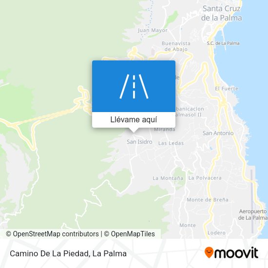Mapa Camino De La Piedad