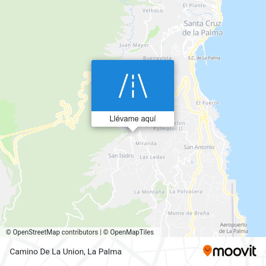 Mapa Camino De La Union
