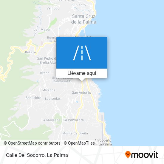 Mapa Calle Del Socorro