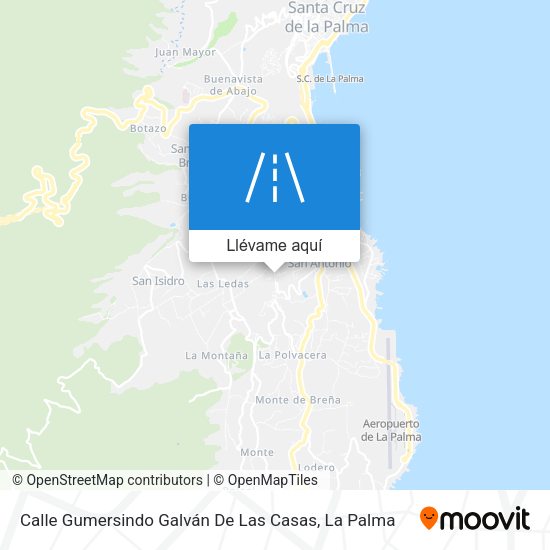 Mapa Calle Gumersindo Galván De Las Casas
