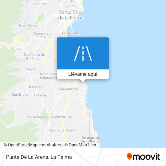 Mapa Punta De La Arena