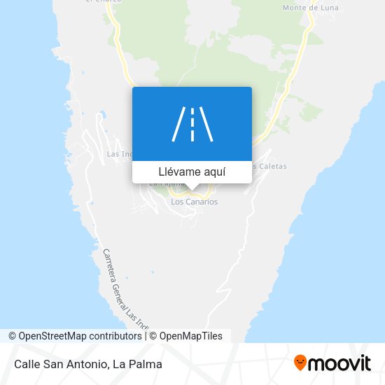 Mapa Calle San Antonio