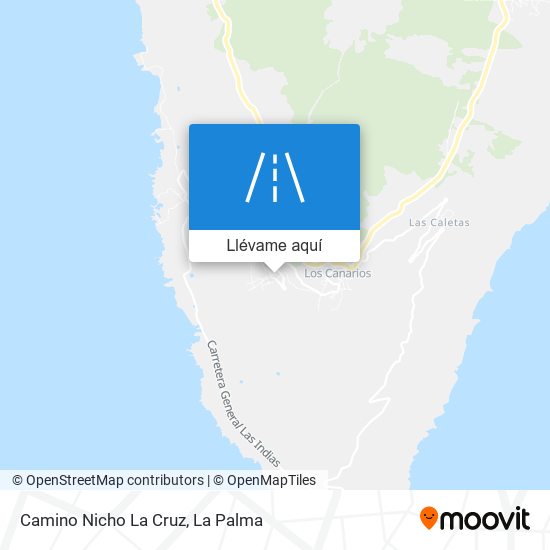 Mapa Camino Nicho La Cruz