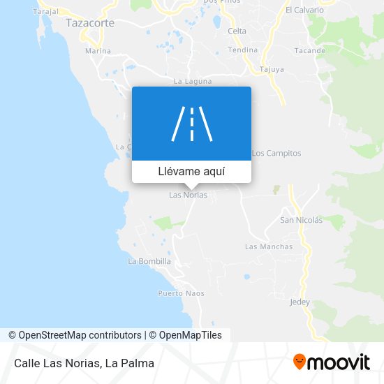 Mapa Calle Las Norias