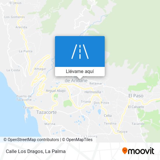 Mapa Calle Los Dragos