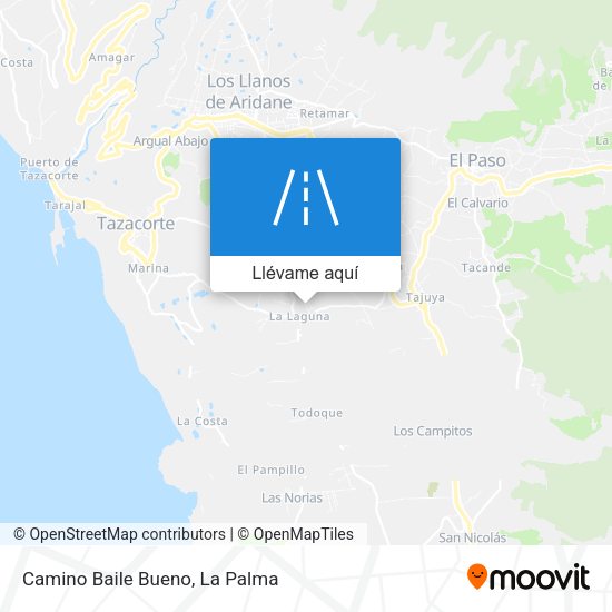 Mapa Camino Baile Bueno