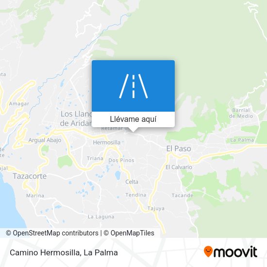 Mapa Camino Hermosilla