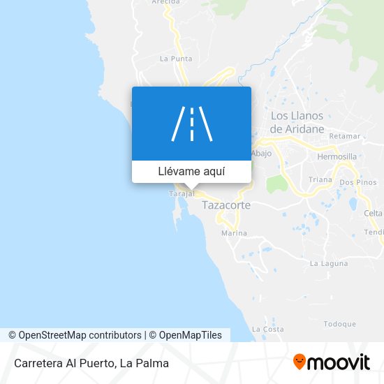 Mapa Carretera Al Puerto
