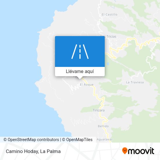 Mapa Camino Hoday