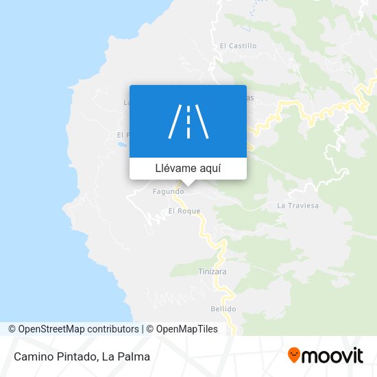 Mapa Camino Pintado
