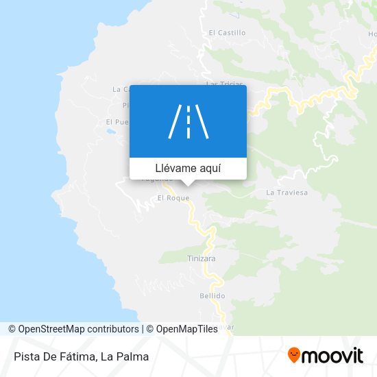Mapa Pista De Fátima