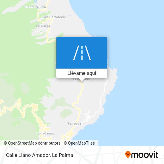 Mapa Calle Llano Amador