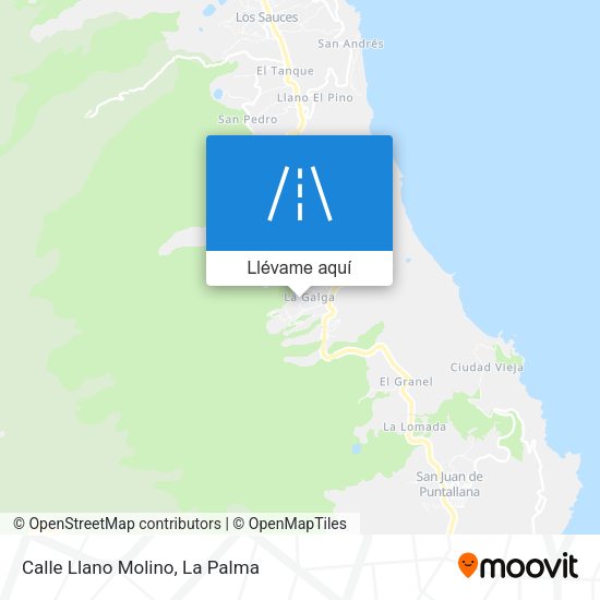 Mapa Calle Llano Molino