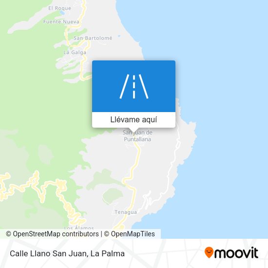 Mapa Calle Llano San Juan