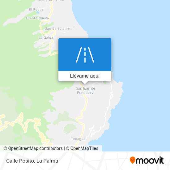 Mapa Calle Posito