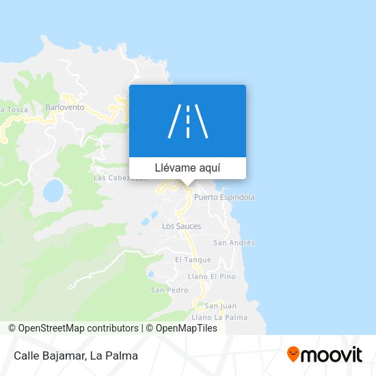 Mapa Calle Bajamar