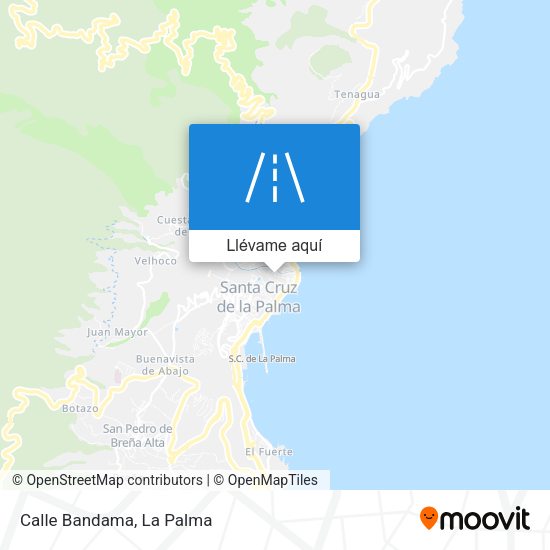 Mapa Calle Bandama