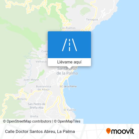 Mapa Calle Doctor Santos Abreu