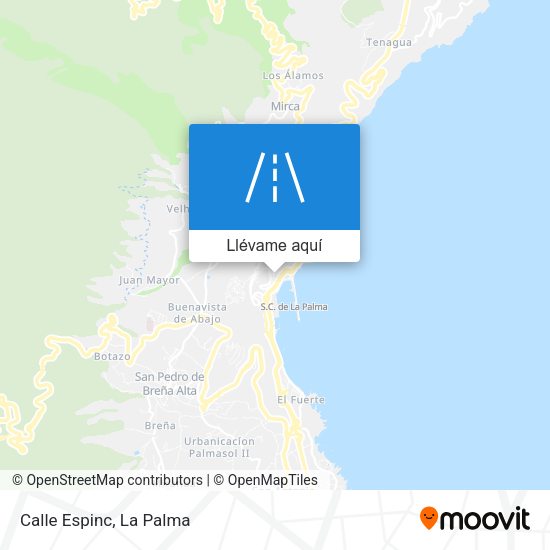Mapa Calle Espinc