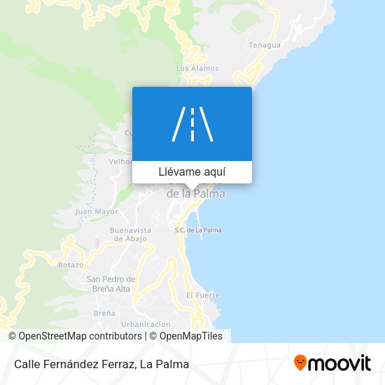Mapa Calle Fernández Ferraz
