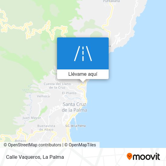 Mapa Calle Vaqueros