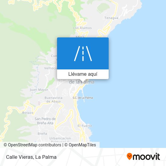 Mapa Calle Vieras