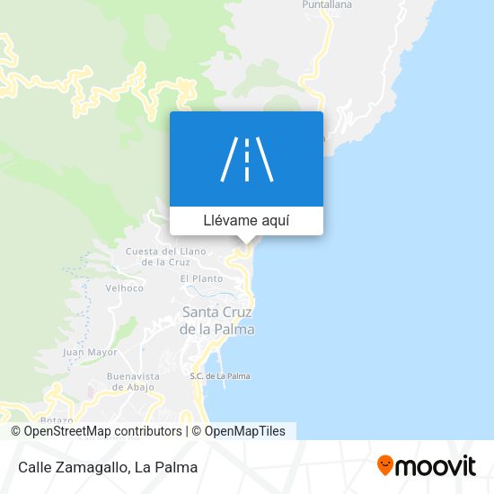 Mapa Calle Zamagallo