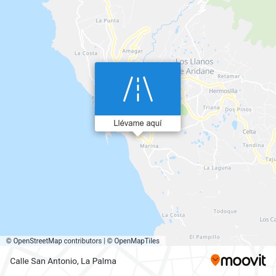 Mapa Calle San Antonio