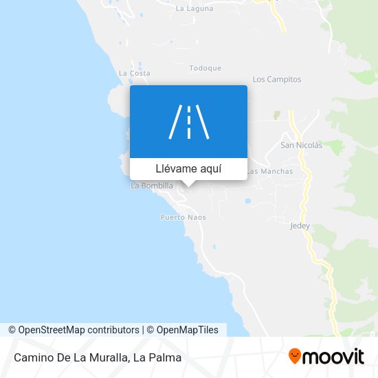 Mapa Camino De La Muralla
