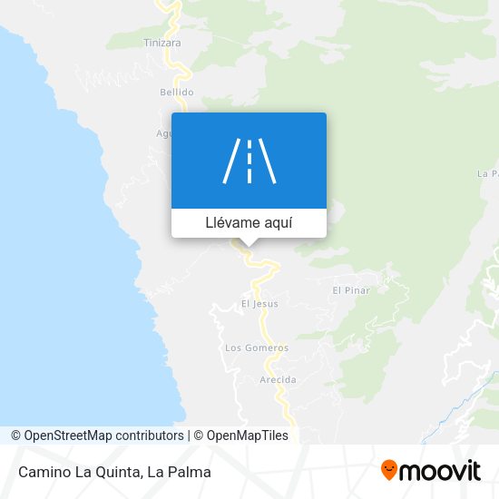 Mapa Camino La Quinta