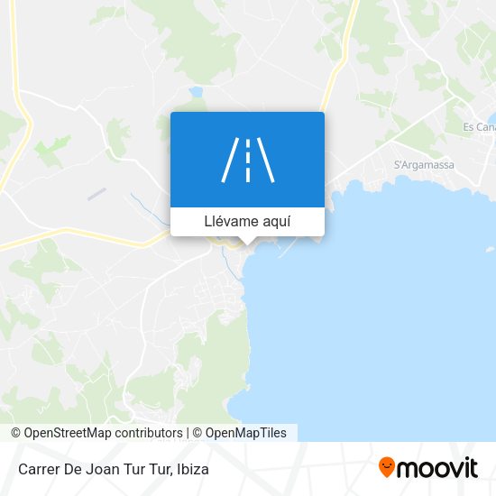 Mapa Carrer De Joan Tur Tur