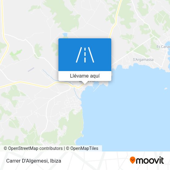 Mapa Carrer D'Algemesi