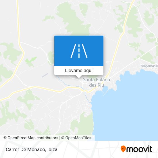 Mapa Carrer De Mònaco