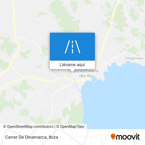 Mapa Carrer De Dinamarca