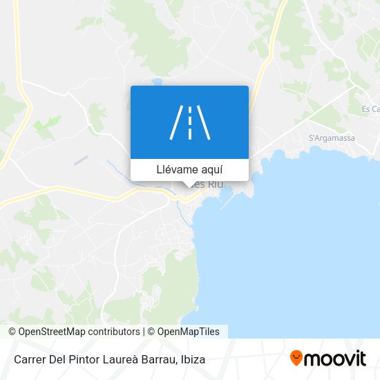 Mapa Carrer Del Pintor Laureà Barrau
