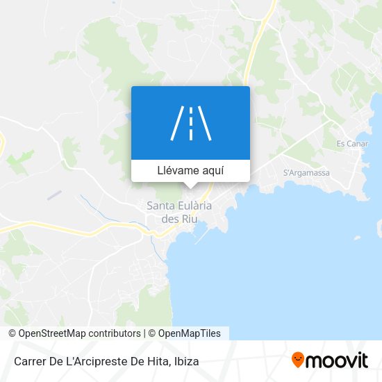 Mapa Carrer De L'Arcipreste De Hita