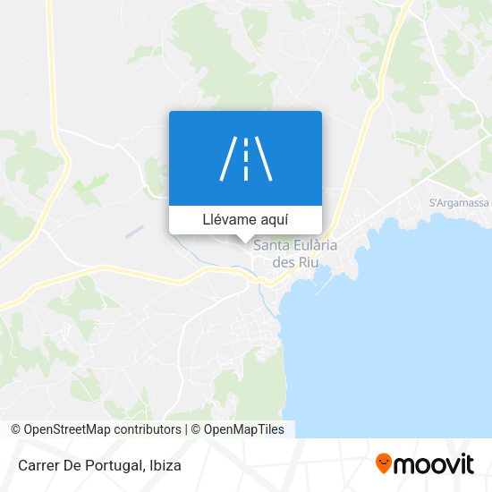 Mapa Carrer De Portugal