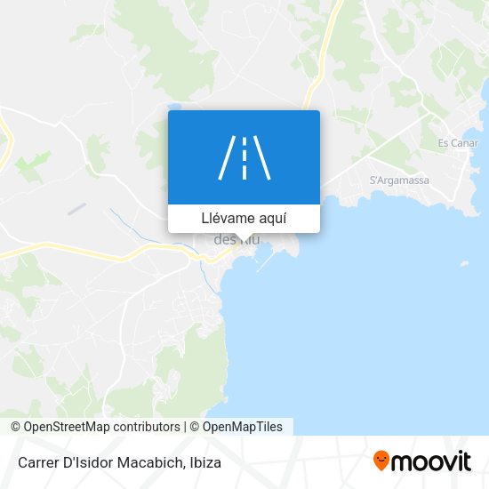 Mapa Carrer D'Isidor Macabich