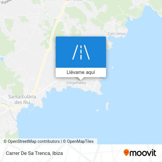 Mapa Carrer De Sa Trenca