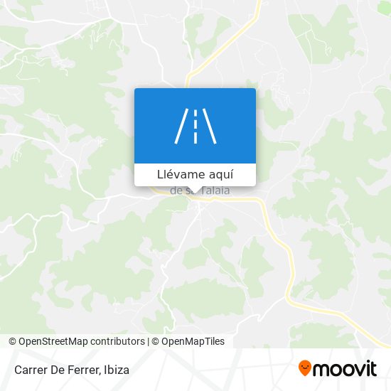 Mapa Carrer De Ferrer
